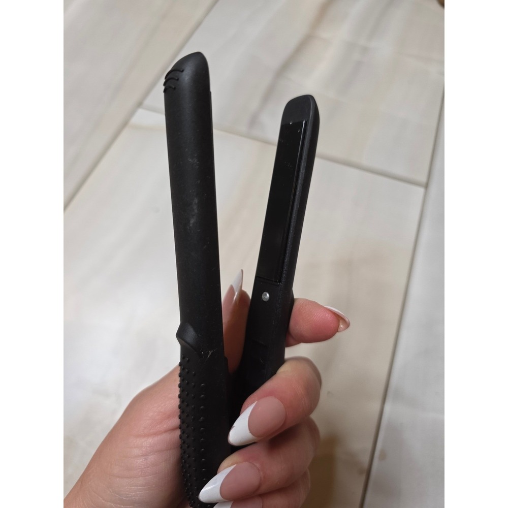 Tyche Black Plus+ Mini Flat Iron Hair Straightener TB050 Black 0.5 In Travel F3 - Picture 16 of 16